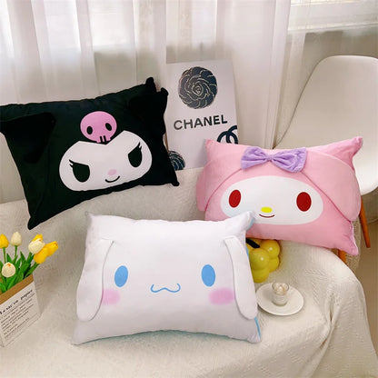 Cartoon Pillowcase Back Cushion Cover