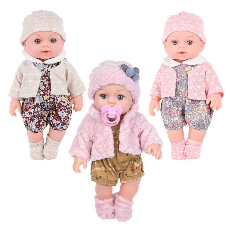 12-Inch Soft Reborn Baby Doll – Simulation Gift for Kids