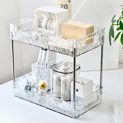 Acrylic Makeup Storage Organizer Shelf – Cosmetic Rack