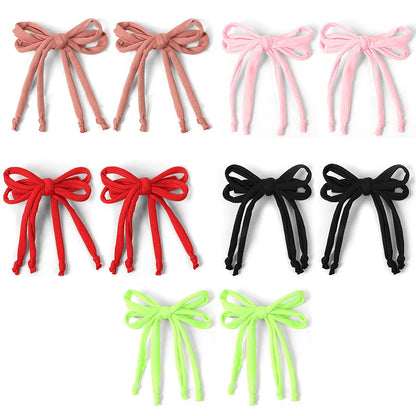 Fashion Weaving Cute Bows Hairpin for Children