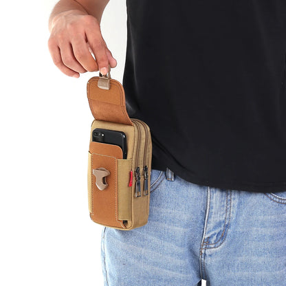 Men's Tactical Phone Holster Belt Pouch