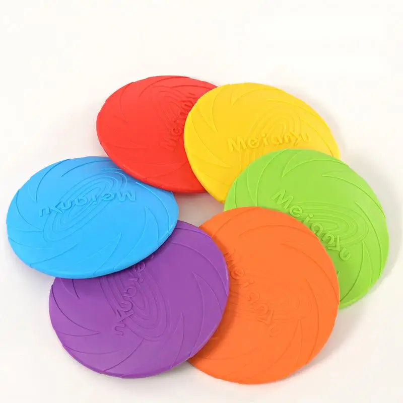 Bite-Resistant Flying Disc for Dogs – Outdoor Training Toy