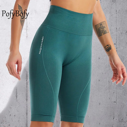 Butt Lifter Leggings | Knee-Length Fitness Yoga Pants