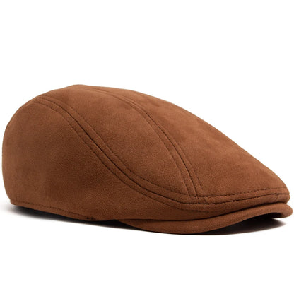 Suede Autumn Winter Beret