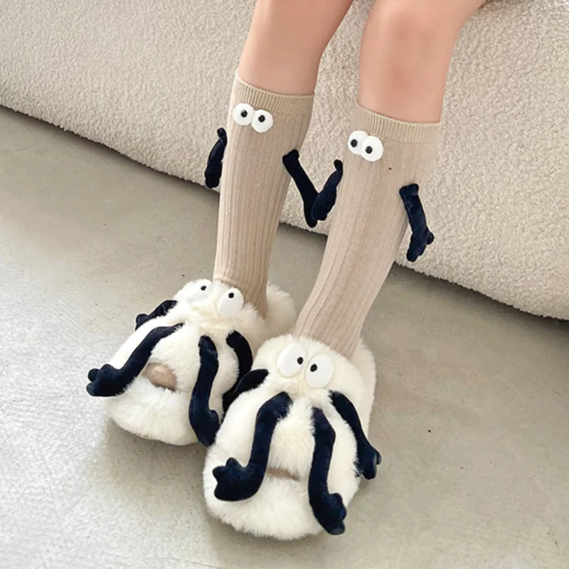 Women's Casual Cartoon Pattern Socks