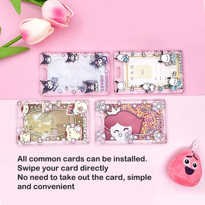 Sanrio Kuromi & My Melody Card Holder | Cute Cartoon Anime Design