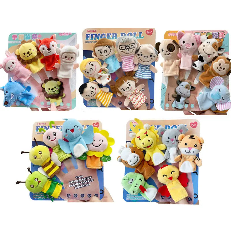 Educational Animal Plush Dolls & Puppets