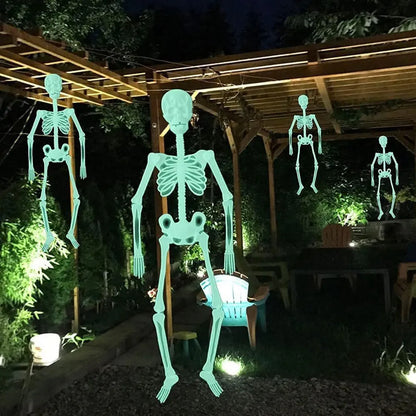 Luminous Hanging Skeleton | Scary Halloween Props