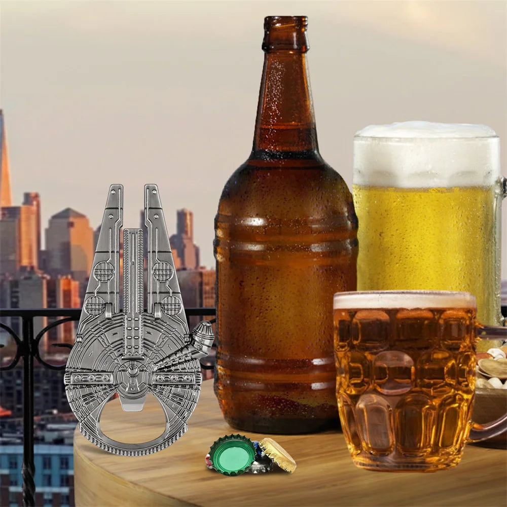 Space Ship Shaped Beer Bottle Opener – Unique Gift for Men