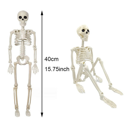 40 cm Posable Human Skeleton Halloween Decoration