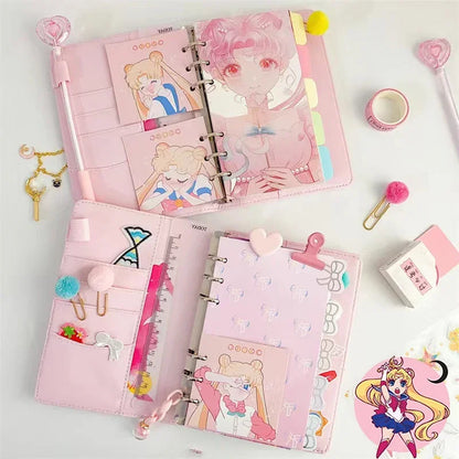 Sailor Moon A6 Planner & Notebook – Kawaii Weekly Organizer