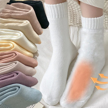 Thicker Plush Sheep Wool Thermal Socks