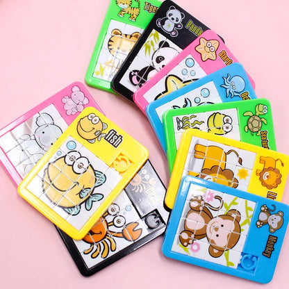 Cartoon Animals Sliding Puzzle