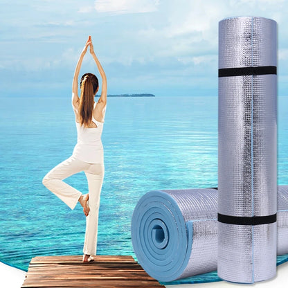 6mm Thick Non-Slip EVA Yoga Mat - Durable Fitness Pad