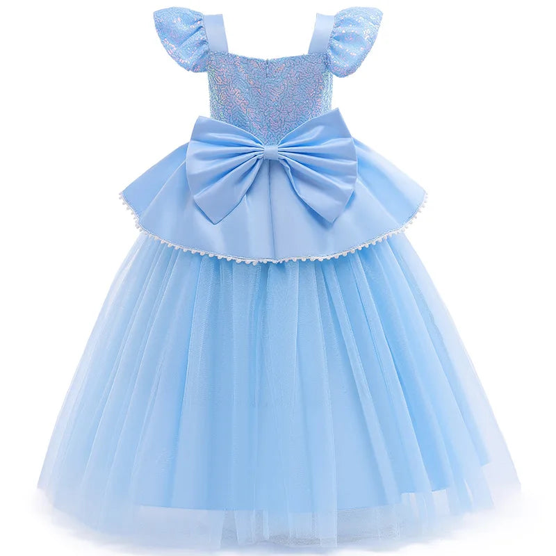 Cinderella Cosplay Costume for Kids | Sequined