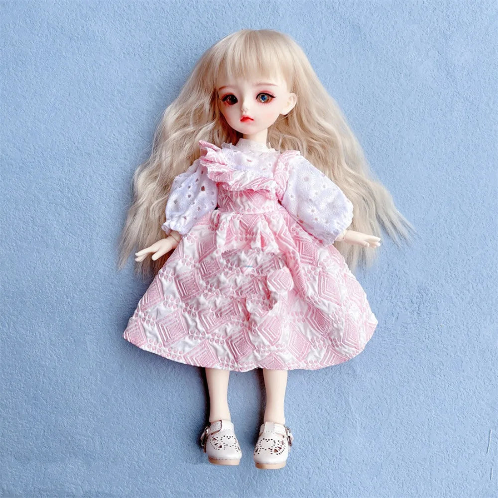 Doll Dress JK Uniform | Multiple Color Doll Clothing