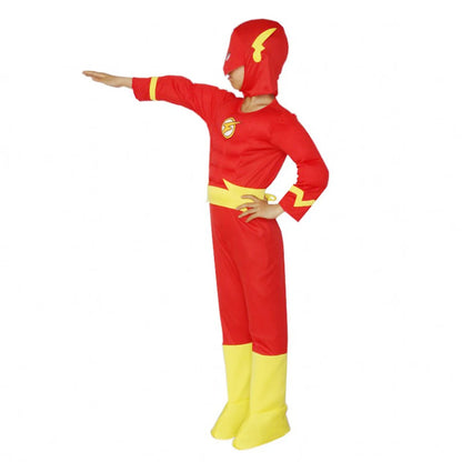 Superhero Muscle Costume – Flash with Mask & Belt