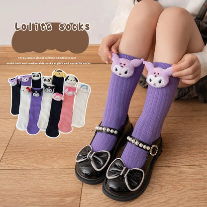 Anime Sanrio Character Socks for Girls