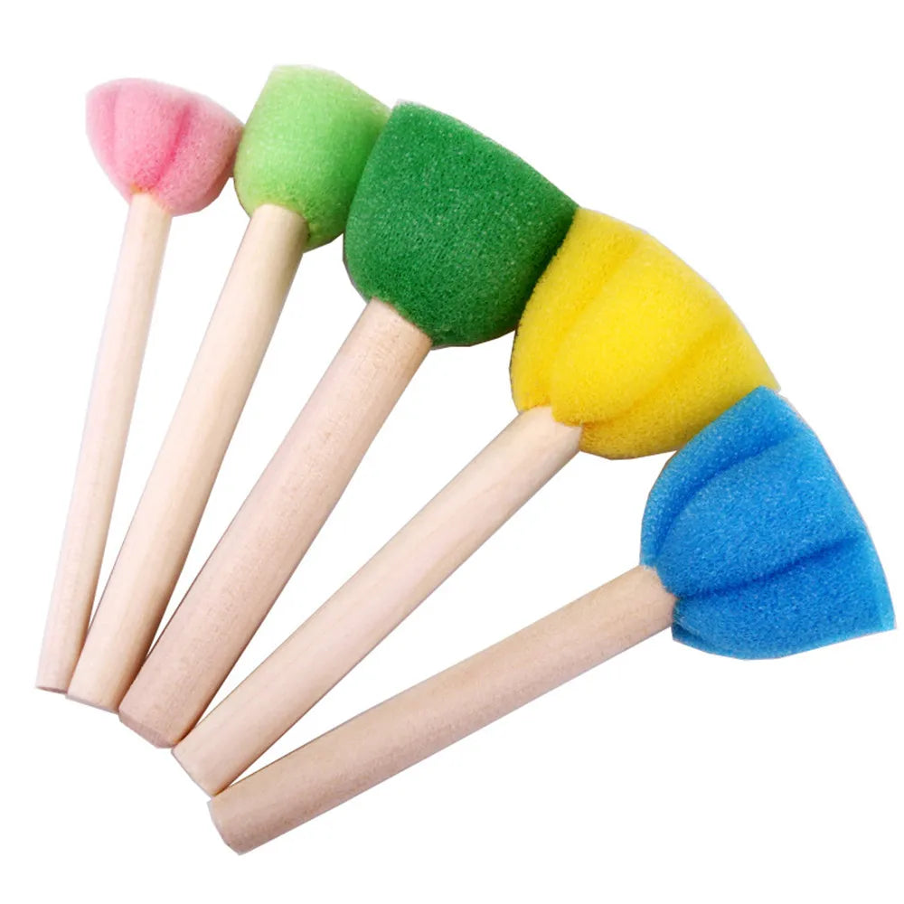 Toddler Sponge Stamp Brush Kit