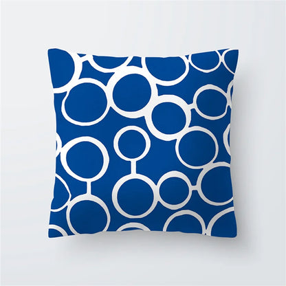 45x45cm Marine Organism Ship Printed Cushion Cover