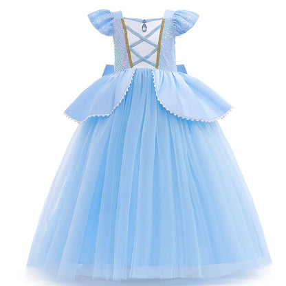 Cinderella Cosplay Costume for Kids | Sequined