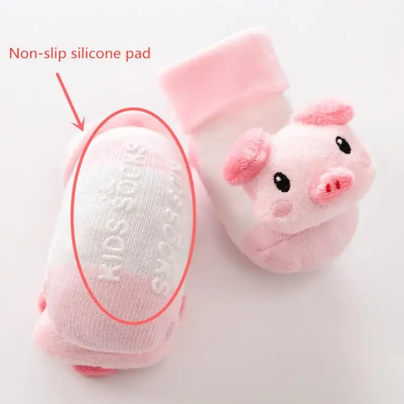 Infant Anti-Slip Socks Spring Animal