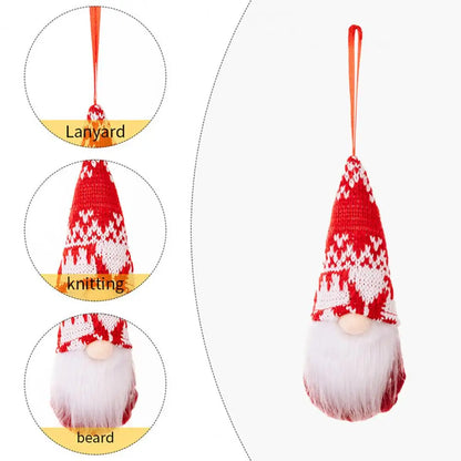 Decorative Christmas Faceless Gnomes Dolls Ornament – Lightweight