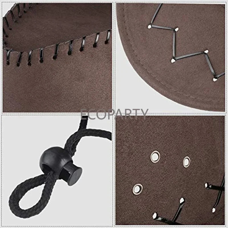 Cowboy Costume Accessories Set | 6-Piece