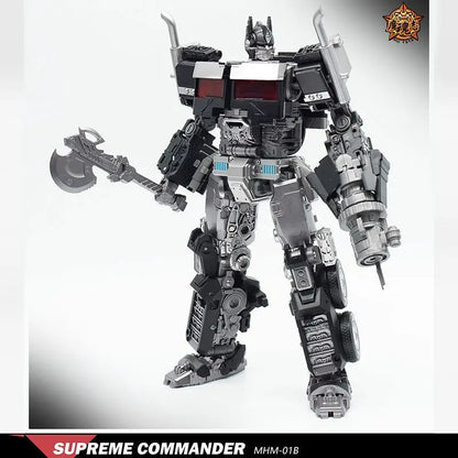 MHZ Toys MHM-01B Black Supreme Commander 20CM Action Figure