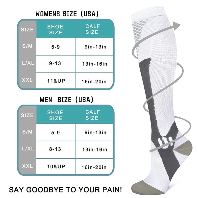 Compression Socks Men Women Running Sports Socks Series 2