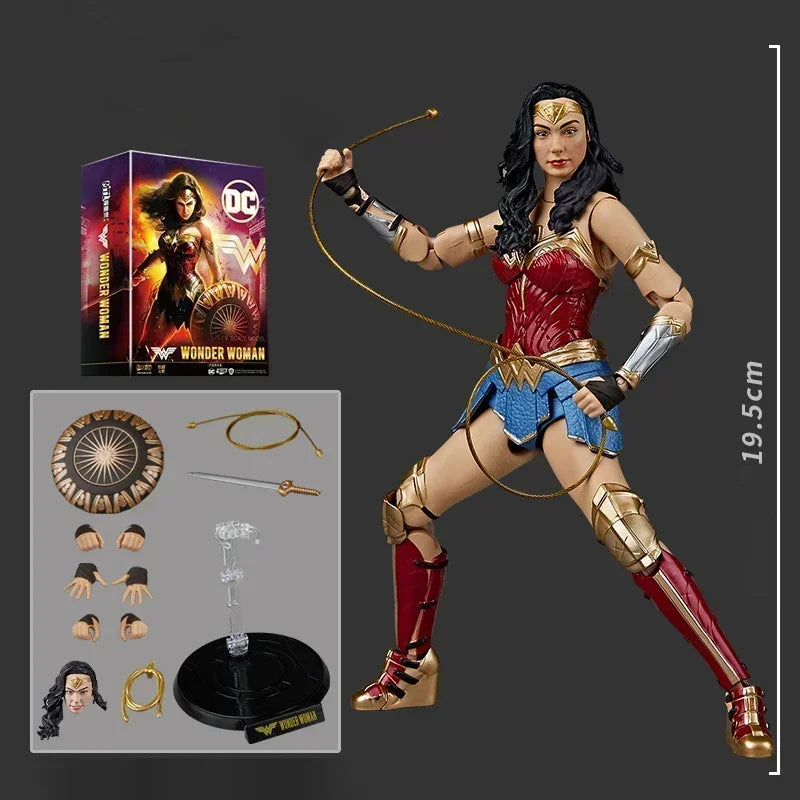 DC Wonder Woman Flash Action Figure | Removable Anime Model