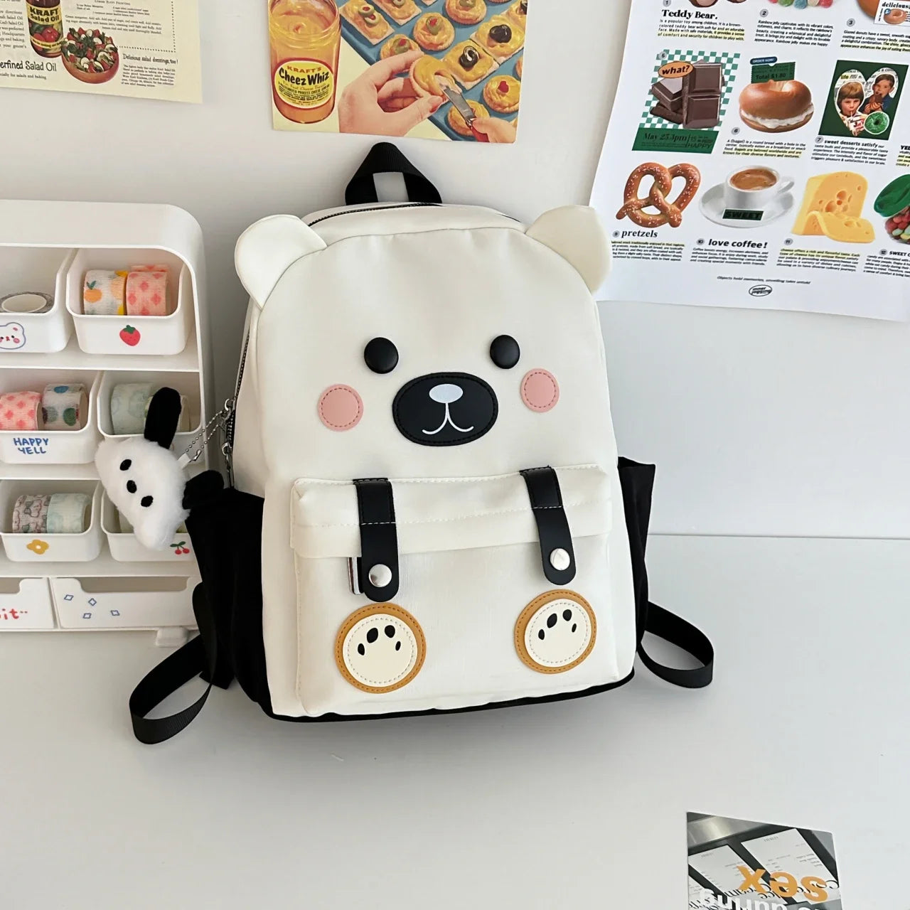 Cute Cartoon Puppy Mini Backpack for Girls