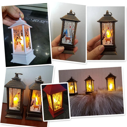 Christmas Lantern Light – Merry Decorations for Home & Tree Ornaments