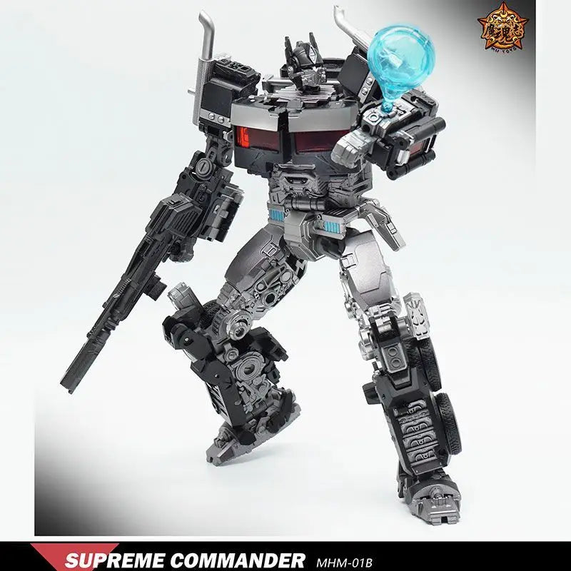 MHZ Toys MHM-01B Black Supreme Commander 20CM Action Figure