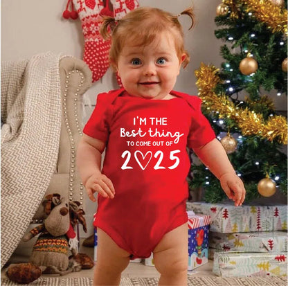 "I'm the Best Thing" Newborn Bodysuit – Summer Cotton Romper