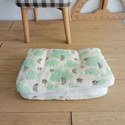 Flannel Pet Mat | Thick Dog Bed & Cat Bed