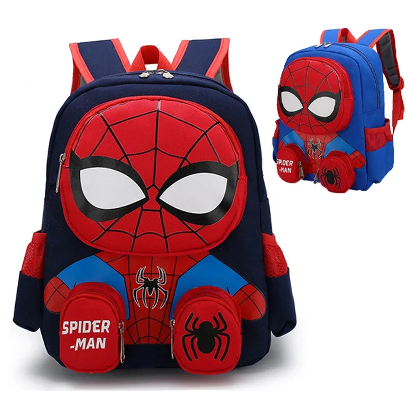 Spiderman Backpack | 3D Stereo Superhero School Bag