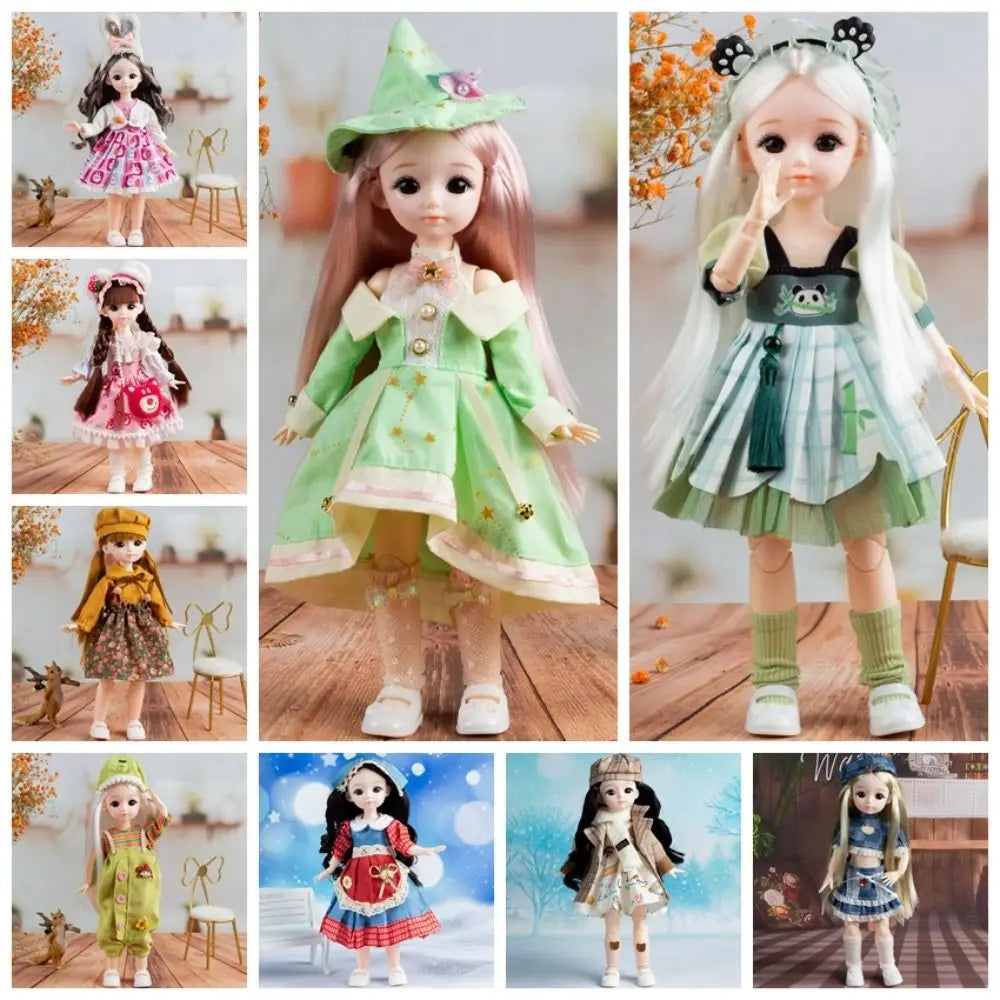 BJD Dolls with Clothes – 13 Movable Joints Articulated Doll