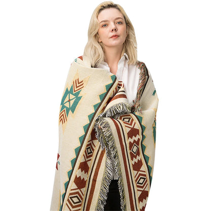 Tribal Outdoor Blankets | Boho Camping & Picnic Rugs