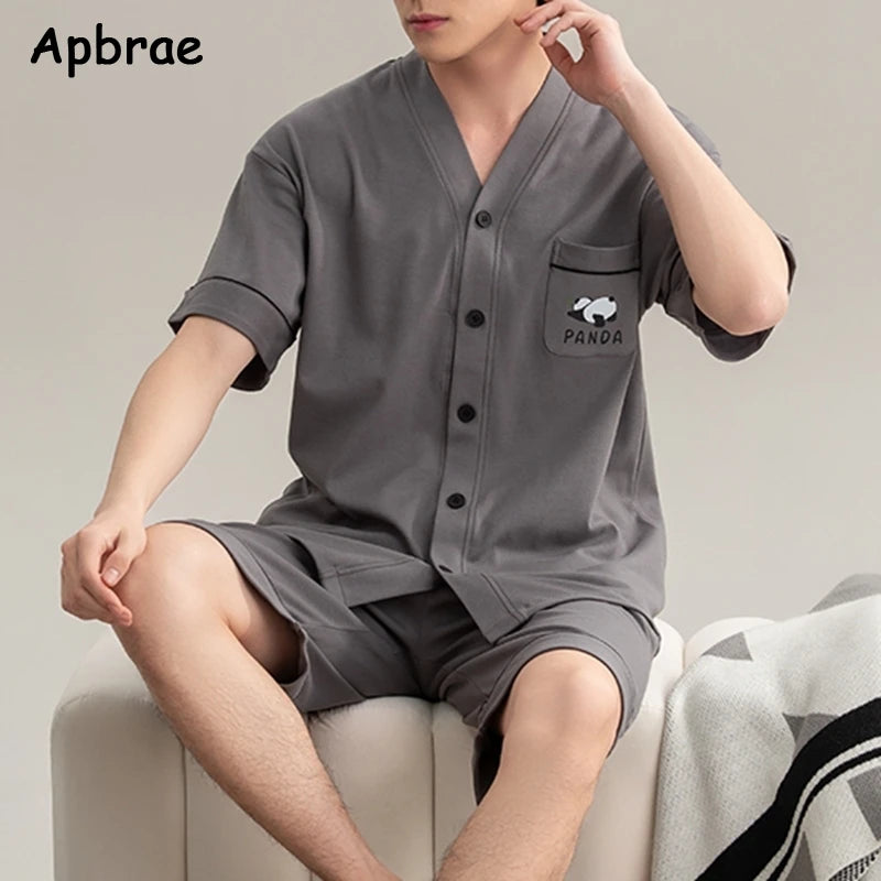 100% Pure Cotton Pajamas for Men – Soft, Comfortable Lounge Wear