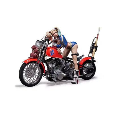 Harley Quinn Alloy Motorcycle Scene Suit - Hot Toys Action Figure