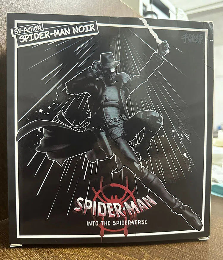 Spider-Man Noir Action Figure - PVC Doll for Collectors