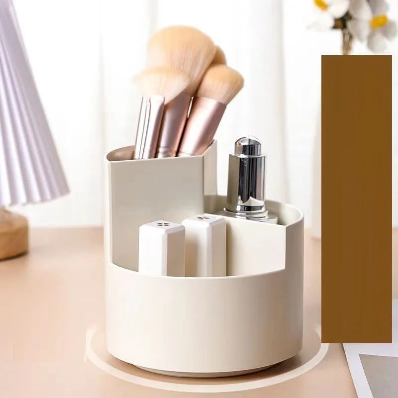 Rotating Makeup Brush Storage Box