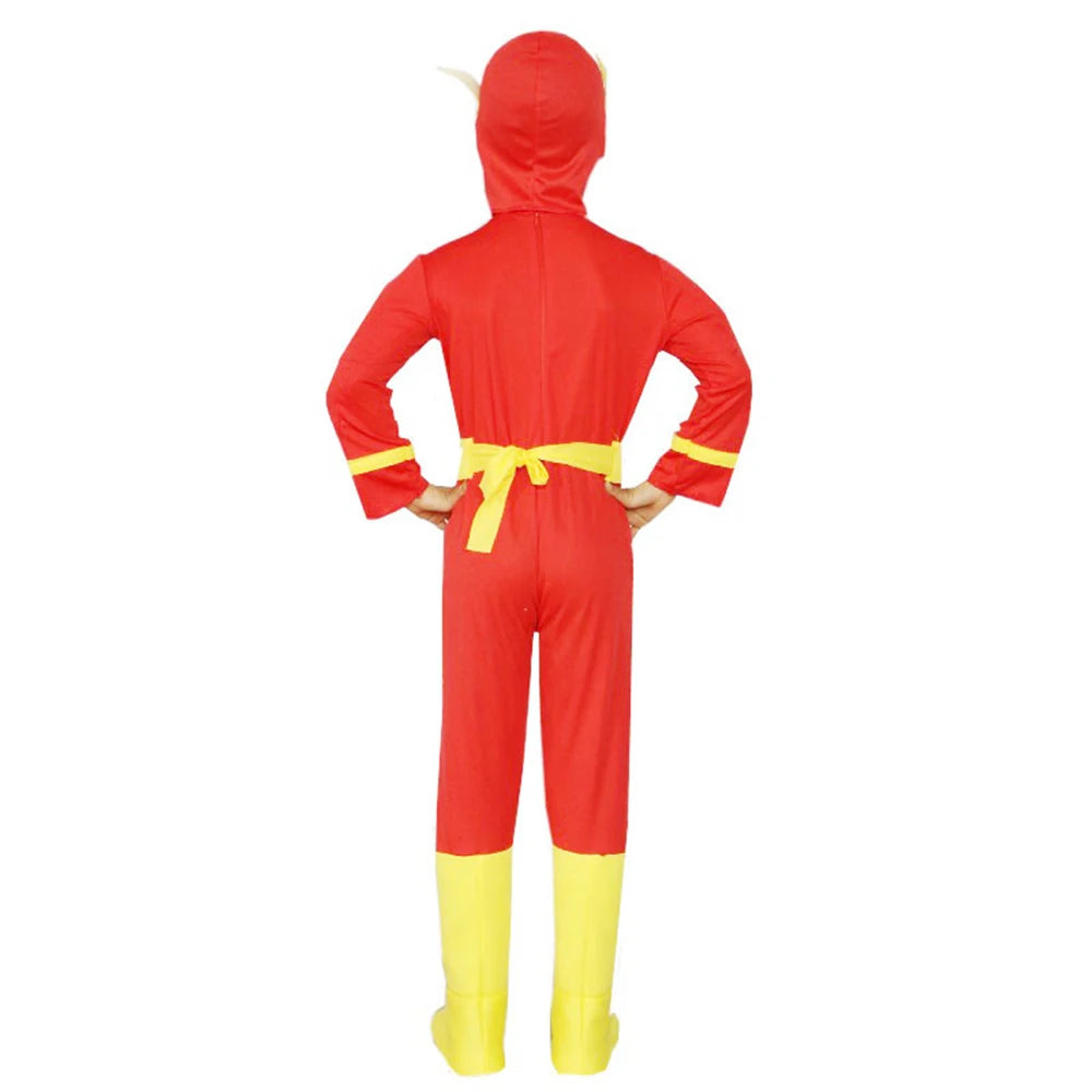 Superhero Muscle Costume – Flash with Mask & Belt