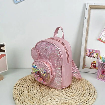 Wear-resistant Colorful Sequin Princess Backpack