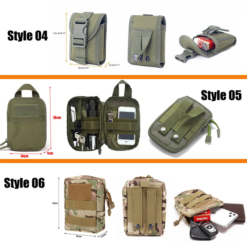 Tactical MOLLE Pouch Waist Bag