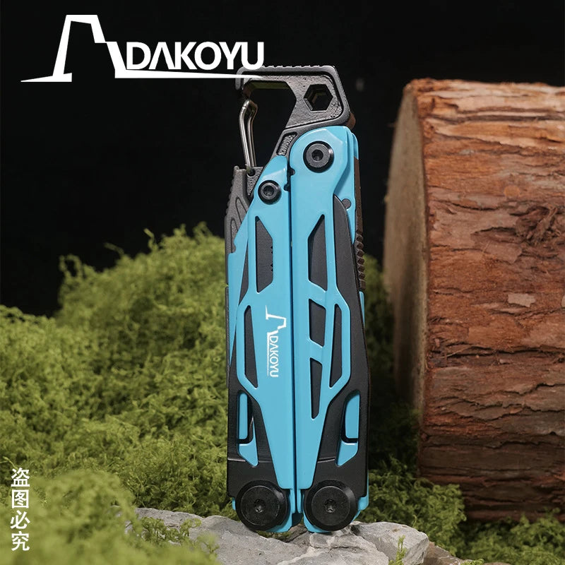 DAKOYU Multi-Functional Swiss Tool with Whistle - Outdoor Pliers