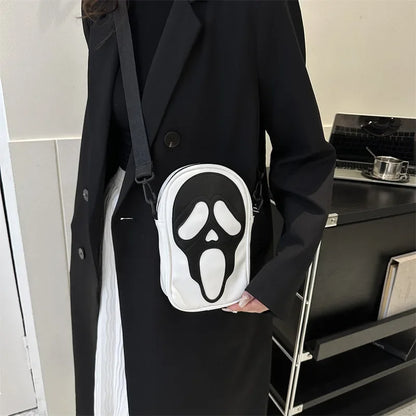 Funny Ghost Skull Shoulder Bag