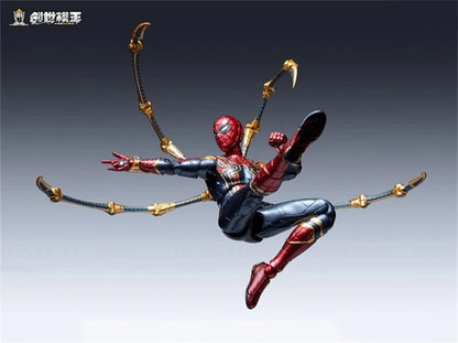 Spiderman Iron Spider 1/12 Action Figure Model