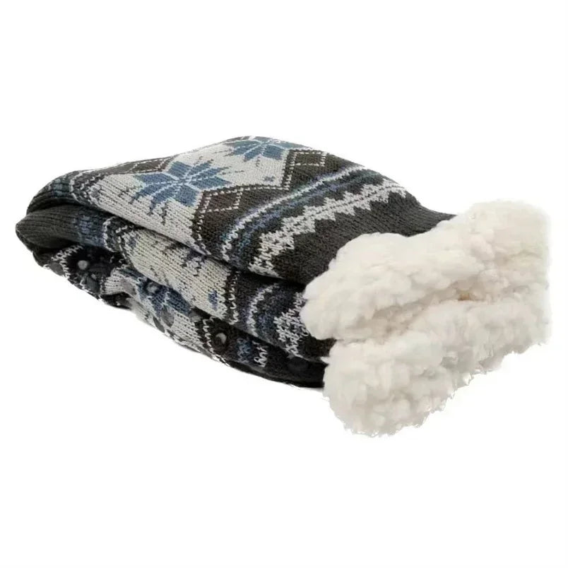 Non Slip Floor Fuzzy Fleece Sock